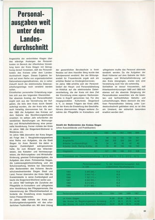 Geschehen. Geleistet. Geplant. Kreis Siegen Verwaltungsbericht 1964-1969. Teil 3