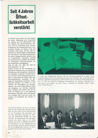 Geschehen. Geleistet. Geplant. Kreis Siegen Verwaltungsbericht 1964-1969. Teil 3