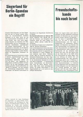 Geschehen. Geleistet. Geplant. Kreis Siegen Verwaltungsbericht 1964-1969. Teil 3