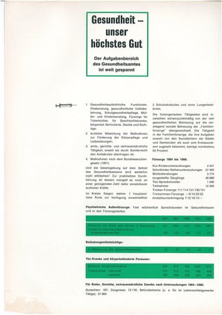 Geschehen. Geleistet. Geplant. Kreis Siegen Verwaltungsbericht 1964-1969. Teil 3