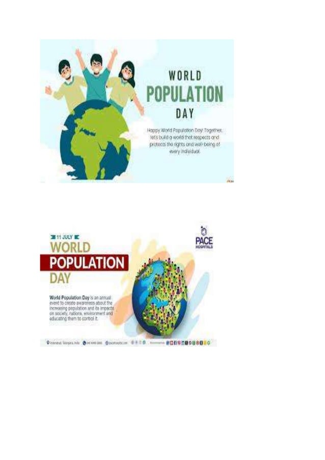 World Population Day 2024 Date, History, and Significance PDF
