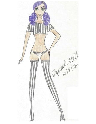 Miss Honey Stripped Collection