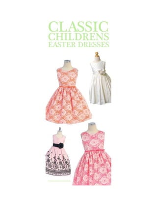 Classic Children's Easter Dresses