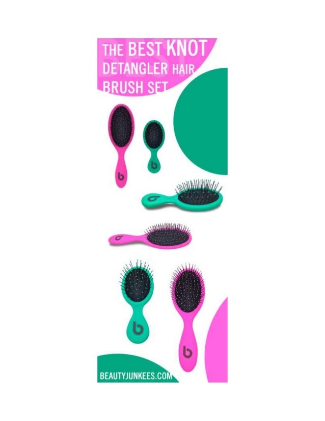The Best Knot Detangler Hair Brush Set