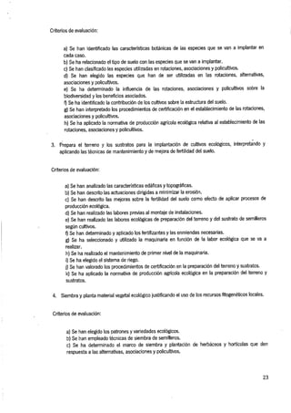 PRODUCCIÓN AGROECOLÓGICA