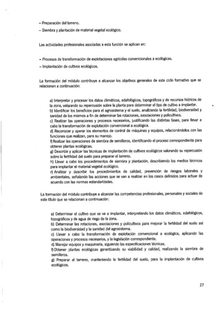 PRODUCCIÓN AGROECOLÓGICA