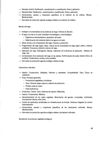 PRODUCCIÓN AGROECOLÓGICA