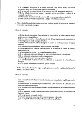 PRODUCCIÓN AGROECOLÓGICA