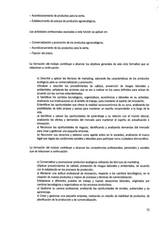 PRODUCCIÓN AGROECOLÓGICA