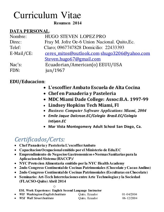 doc 2 resume cv update 2014 1 doc 2 resume cv update 2014 1