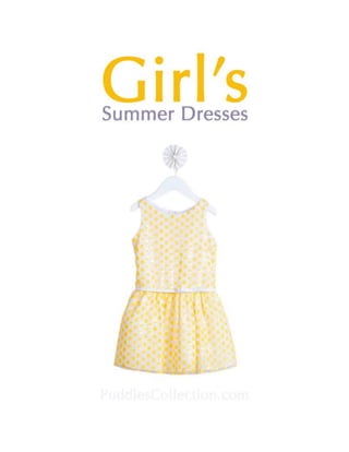 Girl's Summer Dresses