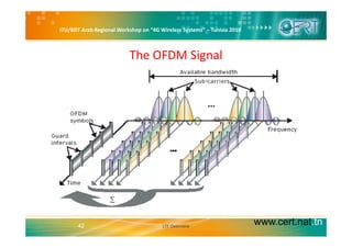 ITU/BDT Arab Regional Workshop on “4G Wireless Systems” – Tunisia 2010
The OFDM Signal 
www.cert.nat.tn42 LTE Overview
 