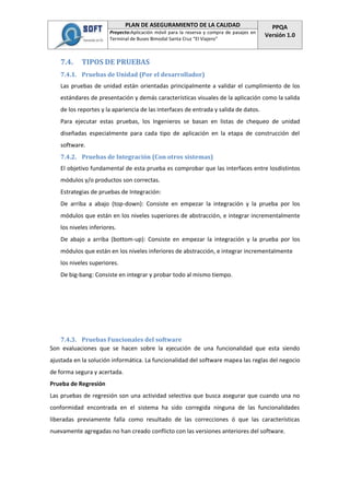 Doc 4 plan de aseguramiento de la calidad (ppqa) | PDF