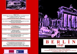 Seminario  consecuencias II Guerra Mundial