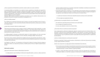 ¿Cómo se garantiza la intimidad de los pacientes cuando acceden a los centros sanitarios?                         sanitaria recibida, de forma que, le permita comprender la finalidad y naturaleza de cada interven-
                                                                                                                       ción, así como los riesgos y consecuencias .
     Los pacientes deben ser atendidos en un medio en el que se garantice su intimidad, con especial res-
                                                                                                                    » El paciente puede ejercer su derecho a no ser informado, cuyo escrito de renuncia se incorporará a
     peto a la intimidad del cuerpo, durante la realización de pruebas, consultas, tratamientos, etc, incluso
                                                                                                                      la historia clínica y podrá ser revocado en cualquier momento . Este derecho quedará restringido en
     pudiendo limitar la grabación y difusión de imágenes, fotografías, vídeos u otros medios que permitan
                                                                                                                      los siguientes casos, debiendo constar tal circunstancia en la historia clínica:
     conocer su identificación . A estos efectos, el Sescam dictó la Circular 6/2004, Instrucciones sobre capta-
     ción de imágenes en centros sanitarios .
     Asimismo, debe limitarse al máximo la presencia de personas que no colaboren directamente en la                    1 . Cuando sea necesario en interés de la salud del paciente, de terceros, de la colectividad
     prestación de asistencia sanitaria (estudiantes, investigadores, etc . .) .
                                                                                                                        2 . De las exigencias terapéuticas del caso
     ¿Qué es la confidencialidad?
                                                                                                                   ¿Cuándo puede ser restringido el derecho a no ser informado?
     Por confidencial se entiende la información que no debe ser conocida más allá del círculo en el que re-
     sulta útil y pertinente . Es una característica de toda la información personal y sanitaria que se contiene    » Por interés de la salud del paciente, de terceros, de la colectividad
     en la historia clínica .                                                                                       » Por las exigencias terapéuticas del caso

     ¿A quien afecta el derecho-deber de confidencialidad?                                                          » En estos casos deberán constar en su historia clínica

74   Toda persona tiene derecho a que se respete el carácter confidencial de los datos referentes a su salud,      ¿Cómo debe informar el profesional sanitario al paciente?                                                      75
     y con su estancia en centros sanitarios públicos y privados y a que nadie pueda acceder a ellos sin su
     previa autorización . Este derecho lleva aparejado la obligación de los profesionales de no revelarlos sin    Como regla general se informará verbalmente, dejando constancia escrita en la historia clínica . La in-
     autorización de su titular o de una Ley .                                                                     formación se dará de forma comprensible, adaptada a cada situación, de manera continuada y con
                                                                                                                   antelación suficiente a la actuación asistencial, con el fin de permitir a la persona elegir con libertad y
     La confidencialidad se extiende a la información relativa a los datos genéticos, así como otros datos         conocimiento de causa . El profesional sanitario responsable del paciente garantizará el cumplimiento
     personales especialmente protegidos, como los referidos a ideología, religión, vida sexual, etc . .           de este derecho

     Para ello, los centros sanitarios adoptarán las medidas oportunas para garantizar este derecho, y elabo-      ¿Quién es el titular del derecho a la información asistencial?
     rarán, cuando proceda, las normas y los procedimientos protocolizados que garanticen el acceso legal
     a los datos de los pacientes .                                                                                El titular es el paciente . Si éste lo permite expresa o tácitamente, se informará a las personas vinculadas
                                                                                                                   a él por razones familiares o de hecho .
     Ley Orgánica 15/1999, de 13 de diciembre, de Protección de Datos de Carácter Personal, protege la
     información relativa a la salud de las personas y establece para la misma un régimen especial de pro-         Existen unas excepciones a la regla general sobre la titularidad de este derecho .:
     tección .
                                                                                                                     1 . En el caso de menores de edad, la titularidad de este derecho le corresponde a los padres o tutores,
                                                                                                                         en el caso de menores de 16 años, sin perjuicio del derecho del menor a recibir información en un
     Información sanitaria.                                                                                              lenguaje adecuado a su edad, madurez o estado psicológico .

     ¿Qué tipo de información sanitaria se debe facilitar al paciente?                                               2 . Cuando, a criterio del médico responsable, el paciente carezca de capacidad para comprender la
                                                                                                                         información debido a su esta físico o psíquico, la información la recibirán las personas vinculadas
      » La regla general es que se facilitará la información disponible sobre su proceso y sobre la atención

                                      Manual para la Información y Atención al Ciudadano en el SESCAM                                               Manual para la Información y Atención al Ciudadano en el SESCAM
 