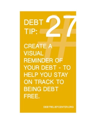 Debt tip 27: 