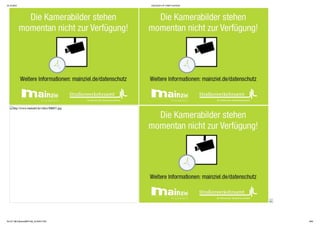 22.10.2016 DoCAciD's IP­CAM FronTEnD
file:///C:/$DL/$cams/$IPCAM_DUMP.HTML 5/60
   
http://www.mainziel.de/video/Bild03.jpg
     
 