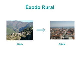 Êxodo Rural Aldeia Cidade 