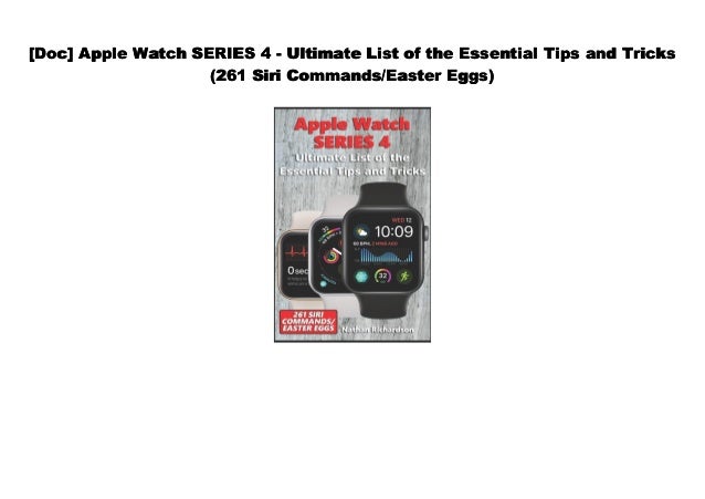 apple watch series 4 tips and tricks 2019