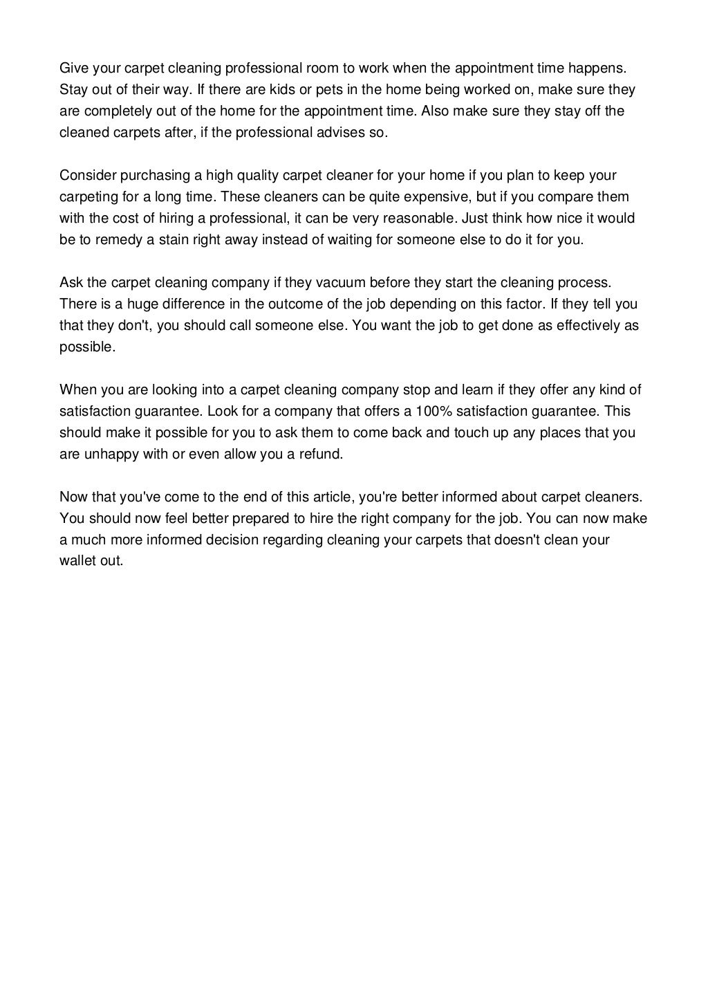 Bissell Carpet Cleaner Won