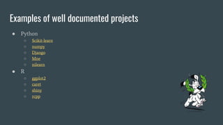 Docathon: How to write (good) documentation | PPT