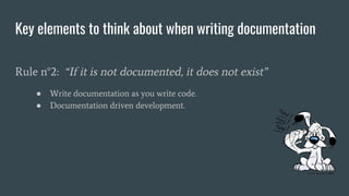 Docathon: How to write (good) documentation | PPT