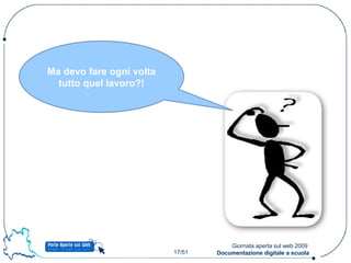 Ma devo fare ogni volta tutto quel lavoro?! 