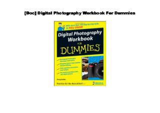 [Doc] Digital Photography Workbook For Dummies
 