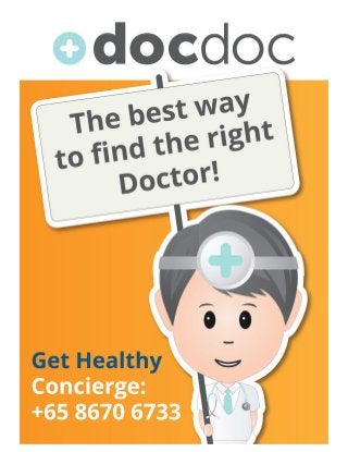 DocDoc Poster: Singapore Event