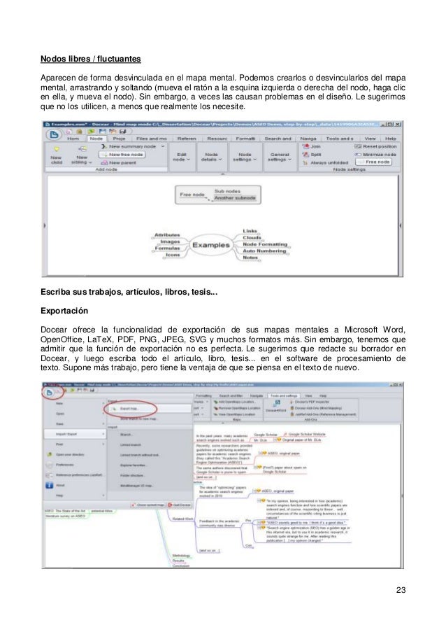 docear for latex