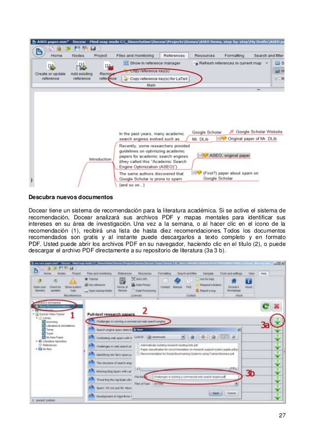 docear tutorial docear tutorial