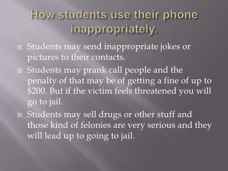 Do cell phones distract students from their education