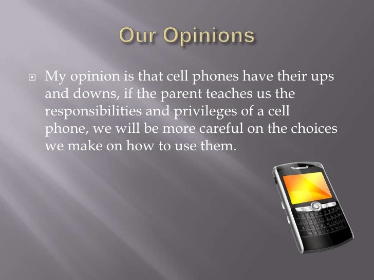 Do cell phones distract students from their education