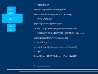 Docencia Redes con Open Source
