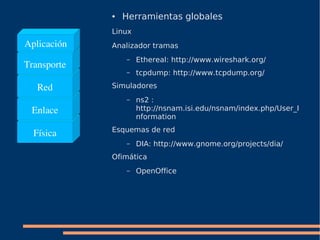Docencia Redes con Open Source