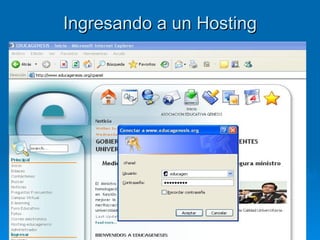 Ingresando a un Hosting 