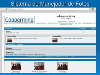 Sistema de Manejador de Fotos 
