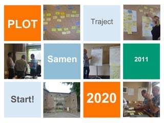 Traject
PLOT

         Samen             2011




Start!           2020
 