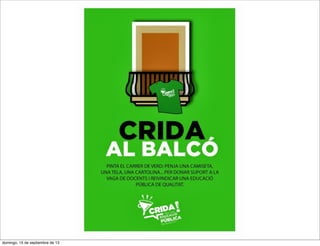 domingo, 15 de septiembre de 13

 