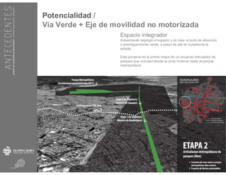 Propuesta de regeneración / Proyecto
Urbano.
 