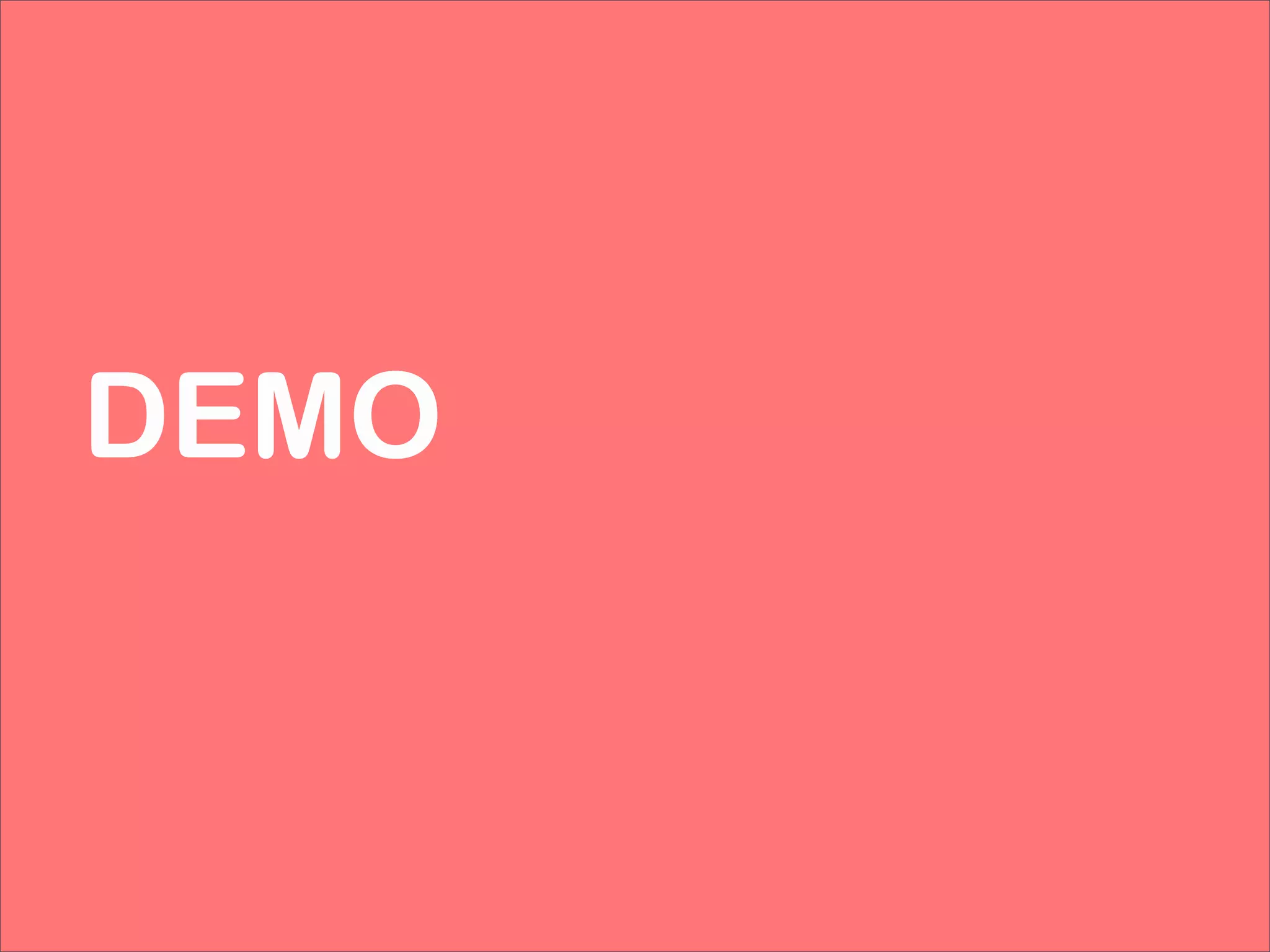 DEMO
 