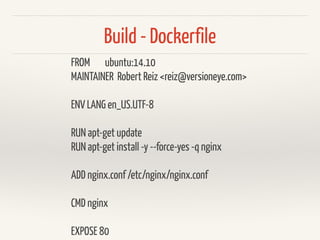 What is Docker?
❖ Open Source Project started in March 2013
❖ From the makes of dotCloud (PaaS).
❖ Received $162 Million Funding.
❖ Community grows rapidly!
 