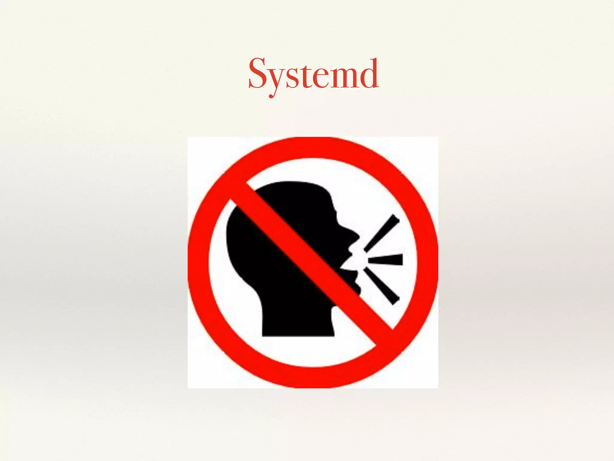 Systemd
 
