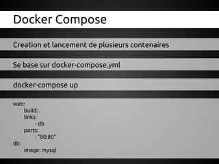 Docker ! De la découverte à la mise en production / Digital apéro [19/03/2015]
