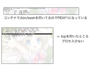 ƥʤ/bin/bashߵƤΤPID1ˤʤäƤ
<- topߵȤ
ץ٤ʤ
 