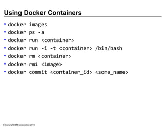 Docker on Power Systems | ODP