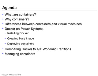 Docker on Power Systems | ODP