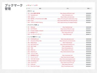 ブックマーク
管理
 
