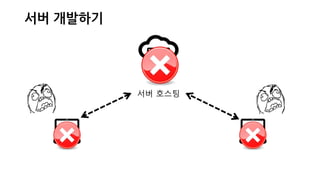 서버 개발하기
서버 호스팅
 