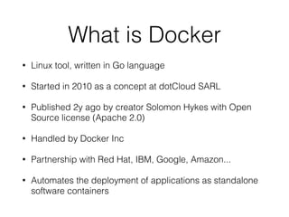 Managing ejabberd Platforms with Docker - ejabberd Workshop #1 | PDF